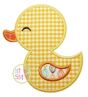 Rubber Duck Applique | Machine Embroidery Designs by JuJu
