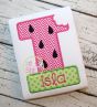 I2S Watermelon Alphabet Applique Set | Machine Embroidery Designs by JuJu