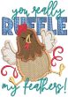 Sassy Chickens Word Art 1 | Machine Embroidery Designs by JuJu
