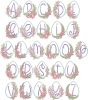 Elegant Easter Egg Alphabet | Machine Embroidery Designs by JuJu