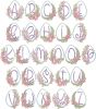 Elegant Easter Egg Alphabet | Machine Embroidery Designs by JuJu