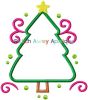 Flourish Christmas Tree | Machine Embroidery Designs by JuJu/ Stitch Away Applique 