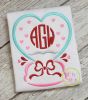 Heart Snow Globe Embroidery Design | Machine Embroidery Designs by JuJu