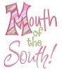 Mouth Of The South | Machine Embroidery Designs by JuJu