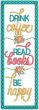 ITH Bookmarks Set 3 | Machine Embroidery Designs by JuJu