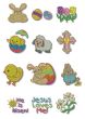 Itty Bitty Easter Machine Embroidery Designs by JuJu