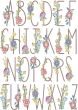 Simple Floral Farmhouse Alphabet | Machine Embroidery Designs by JuJu