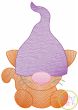 Gnome Cat Sketch | Machine Embroidery Designs by JuJu