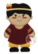Indian Boy Jersey Applique | Machine Embroidery Designs by JuJu