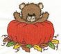 Beary Sweet Autumn Bears Machine Embroidery Designs by JuJu