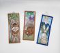 ITH Animal Bookmarks Set 2 | Machine Embroidery Designs by JuJu