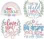 Baby Blessings 10 | Machine Embroidery Designs by JuJu
