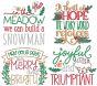 Christmas Lyrics 1 | Machine Embroidery Designs by JuJu