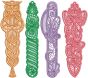 Free Standing Lace Spring Bookmarks | Machine Embroidery Designs by JuJu