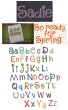 Sadie Embroidery Alphabet Machine Embroidery Designs by JuJu