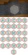 Hexagon Embossed Monogram Alphabet Machine Embroidery Designs by JuJu