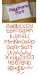 Payphone Embroidery Font Machine Embroidery Designs by JuJu