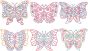 Beautiful Butterflies Machine Embroidery Designs by JuJu