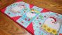 ITH Chicken Table Runner | Machine Embroidery Designs by JuJu