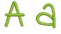 Faith Hope Love Font Machine Embroidery Designs by JuJu
