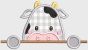 Cute Peeker Animals 2 Applique Machine Embroidery Designs by JuJu 