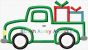Vintage Truck Christmas | Machine Embroidery Designs by JuJu/ Stitch Away Applique 