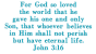 John 3:16