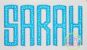 Natural Circle Applique Zig Zag Font | Machine Embroidery Designs by JuJu