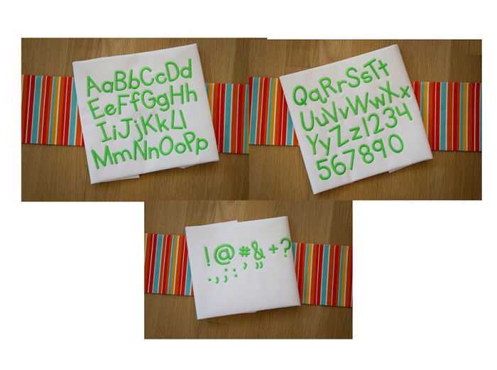 Primary Whimsy Embroidery Font Machine Embroidery Designs by JuJu