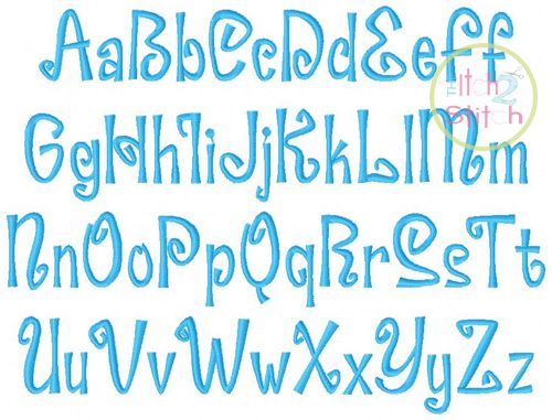 Harper Embroidery Font | Machine Embroidery Designs by JuJu