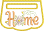 ITH Daisy Wrap Around Towel Topper | Machine Embroidery Designs by JuJu