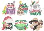 Funny Christmas Sayings Machine Embroidery Designs by JuJu
