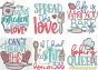 Kitchen Word Art 2 | Machine Embroidery Designs by JuJu