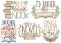 Reading Word Art 4 | Machine Embroidery Designs by JuJu
