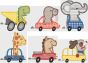 Road Tripping Animals Machine Embroidery Designs by JuJu