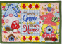 ITH Gnome Placemat | Machine Embroidery Designs by JuJu
