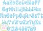 Amorette Sketch Embroidery Font | Machine Embroidery Designs by JuJu