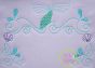 Mermaid Princess Frame Embroidery | Machine Embroidery Designs by JuJu