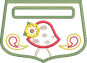 ITH Mushroom Wrap Around Towel Topper | Machine Embroidery Designs by JuJu