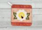 ITH Daisy Pot Holder 2 | Machine Embroidery Designs by JuJu