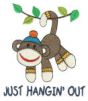 Sweet Sock Monkeys Filled Machine Embroidery Designs by JuJu