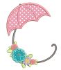 Spring Monogram Frames Machine Embroidery Designs By JuJu