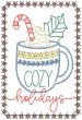 Christmas Greeting Cards 20 | Machine Embroidery Designs by JuJu