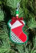 ITH Crazy Patch Ornament Stocking | Machine Embroidery Designs by JuJu