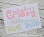 Amorette Sketch Embroidery Font | Machine Embroidery Designs by JuJu