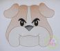 Bulldog Face Boy Sketch Embroidery | Machine Embroidery Designs by JuJu