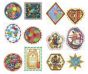 More Fun Applique Patches 5x7 hoop Machine Embroidery Designs by JuJu 