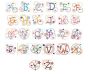 Dots n Doodles Alphabet Machine Embroidery Designs by JuJu
