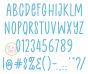 Courtside Embroidery Font | Machine Embroidery Designs by JuJu