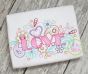 Itch 2 Stitch Love Doodle Digital Embroidery Machine Designs by JuJu